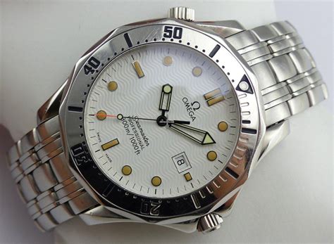 omega seamaster professional 1996 chrono|omega seamaster chronograph white face.